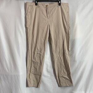 J. Jill Women's Tan Straight Leg Pants